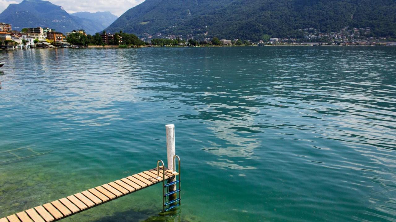 76 The Lake House - Lugano メリデ エクステリア 写真